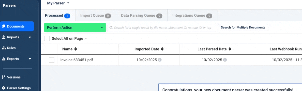 move to parse queue.gif