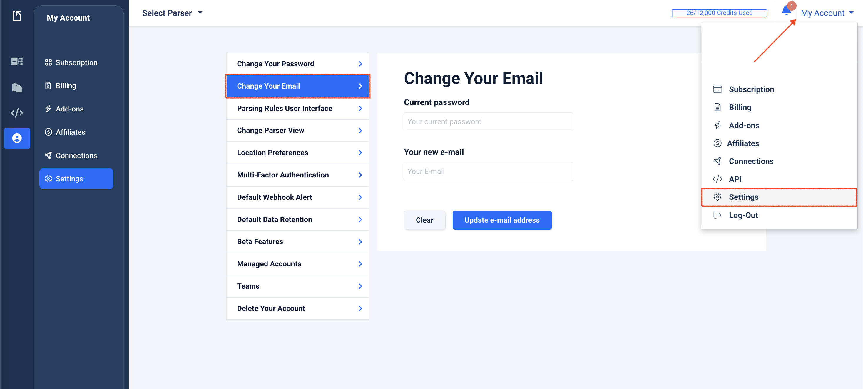 change log-in the email address.png
